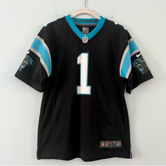 Nike Other - Carolina Panthers Cam Newton Black Nike NFL On Field Youth Football Jersey